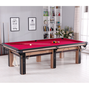 Table pivotante en bois massif de style <span class=keywords><strong>anglais</strong></span>, féerique, pas cher, 8, 9, 12 pieds, table de piscine - Product Image 3