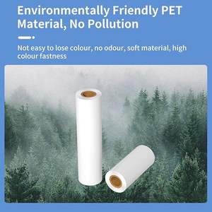 Swonder DTF ม้วนฟิล์มลอกลาย33ซม. * 100ม. ฟิล์มถ่ายเทความร้อน PET สองด้านเย็น & ร้อนลอกโดยตรงพิมพ์บนเสื้อยืดสิ่งทอ - Product Image 5