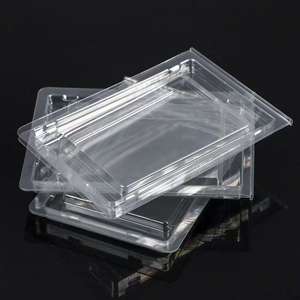 عبوات بلاستيكية شفافة مخصصة على شكل صدفة للمستحضرات التجميلية والميداليات التذكارية والضروريات اليومية - Product Image 4