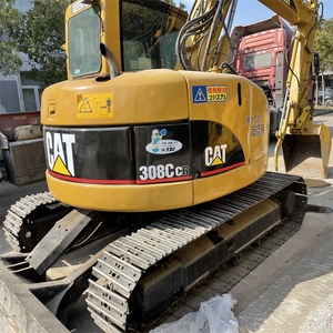Excavadora usada CAT 308C CR excelente calidad CAT 308C 8 toneladas Japón de segunda mano Mini máquina sobre orugas para gran oferta - Product Image 2