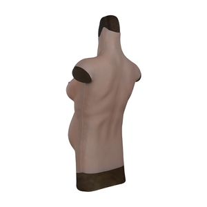 Vientre de embarazo de silicona Artificial realista de 4/6/9 meses con pechos <span class=keywords><strong>para</strong></span> Cosplay, travesti, <span class=keywords><strong>disfraz</strong></span> de mascarada de Halloween - Product Image 2