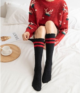 <strong>Warm</strong> Cozy Coral Velvet Colorful Thermal <strong>Fuzzy</strong> <strong>Socks</strong> Winter Floor Fluffy Long Korean Women <strong>Socks</strong> - Product Image 4