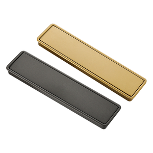 Gagang Kabinet Tersembunyi Modern dari Paduan Seng Hausgrip, Tarikan Terpasang untuk Pintu Geser Lemari - Product Image 1