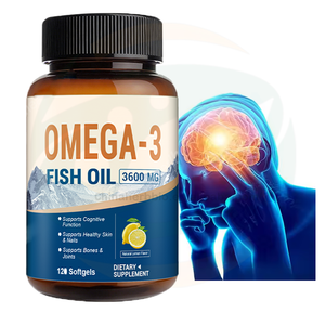 Capsule di Omega 3-6-9 OEM/ODM, Integratore Alimentare con Proprietà Antiossidanti, DHA EPA, Olio di Pesce in Softgel - Product Image 1