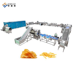 Línea de Producción de Papas Fritas Pringle Personalizable, Freidora Continua Automática de Acero Inoxidable 304 de 200 kg/h, Máquina de Envasado con Llenado de Nitrógeno - Product Image 6