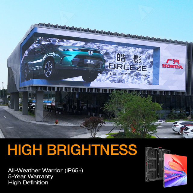 Manufacturer Fast Delivery Fixed Outdoor Advertising Billboard Led Screen Display 3d Outside Building Shop Digital Sign Display