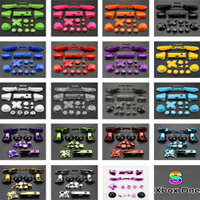 Pare-chocs RB LB de placage solide coloré pour Xboxes One X Joypad RT LT boutons de déclenchement Kit de mod pour contrôleur Xboxes One S