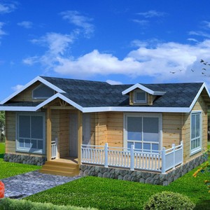 Casa de verano de madera de estilo tradicional, fácil de montar, cabaña exterior para uso en vacaciones - Product Image 4