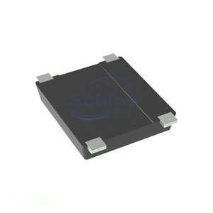 Authorized Distributor RYBS30M 4-SMD, Flat Leads Diodes BRIDGE RECT 1PHASE 1KV 3A YBS Electronic Parts List Components - Product Image 1