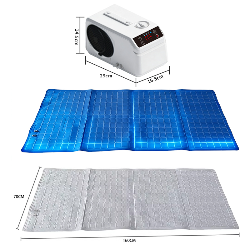 AI Smart Dual-Zone Water Circulation Heating Cooling Mattress Pad Heart Rate Monitor APP/Wi-Fi/Bluetooth Smart <strong>Sleep</strong> System