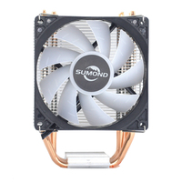 Enfriador de CPU 4H90D, Ventilador PWM ARGB de 90 mm, 4 Tubos de Calor, Enfriador de Aire para Intel LGA 1700 1851 1200 115X AMD AM5 AM4, Ventilador para PC de Escritorio para Juegos