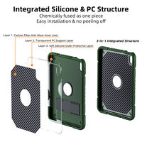 Étui robuste et résistant au chocs avec béquille intégrée et bandoulière pour iPad 10e et 11e génération A16.