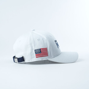 Gorra de Béisbol Deportiva Personalizada de Alta Calidad, 6 Paneles, 100% Algodón, con Logotipo Bordado, Gorra de Béisbol Blanca al por Mayor - Product Image 5