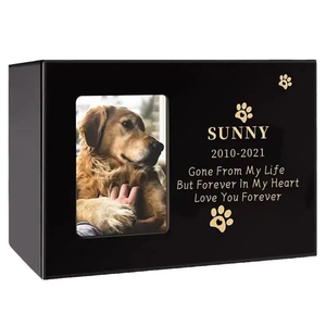 <span class=keywords><strong>Cercueil</strong></span> <span class=keywords><strong>pour</strong></span> animaux de compagnie en bois massif de style européen avec plateau intérieur amovible <span class=keywords><strong>pour</strong></span> petits chiens et chats – Cérémonie funéraire commémorative - Product Image 3