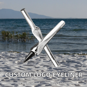 Lápiz delineador de ojos líquido resistente al agua de alta pigmentación con logotipo personalizado, Lápiz Delineador de Ojos de posicionamiento sin manchas de secado rápido de larga duración - Product Image 2