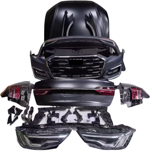 Venta al por mayor para <span class=keywords><strong>Audi</strong></span> <span class=keywords><strong>A6</strong></span> 18-23 Kit de actualización parachoques delantero y trasero faro movimiento envolvente montado directamente-condición usada - Product Image 2