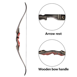 Ensemble <span class=keywords><strong>d</strong></span>'<span class=keywords><strong>arc</strong></span> recurve américain PMZ pour le tir sportif, <span class=keywords><strong>arc</strong></span> de chasse <span class=keywords><strong>d</strong></span>émontable et flèches - Product Image 5