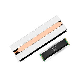 มนุษย์หิมะ armb <span class=keywords><strong>M</strong></span>.2 SSD heatpipe ฮีทซิงค์คูลเลอร์2280โซลิดพีซีฮาร์ดดิสก์ระบายความร้อนด้วยพัดลมหม้อน้ำชนิดระบายความร้อน - Product Image 6