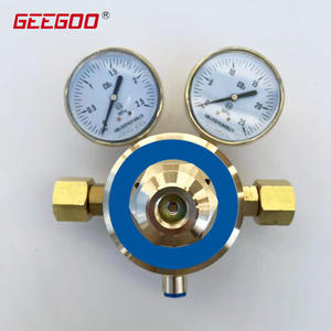 Régulateur de pression de dioxyde de carbone à double manomètre à une seule étape YQJ-11A, vanne de réduction de pression de gaz hélium pour pipeline - Product Image 3