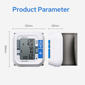 TRANSTEK <span class=keywords><strong>Mini</strong></span> Design Compacto Digital Pulso Esfigmomanômetro Medidor De Pressão Arterial Portátil Pulso BP Monitor - Product Image 6