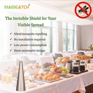 Magicatch OEM Benutzerdefiniertes Logo Leiser Tischventilator mit 2 Batterien für Hotel Restaurant Buffet - Product Image 5