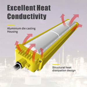 Chất lượng cao ATEX nổ bằng chứng lũ ánh sáng 80W 120W nổ bằng chứng bay cao ánh sáng nguy hiểm mổ lấy thai dẫn đèn chống cháy nổ - Product Image 3