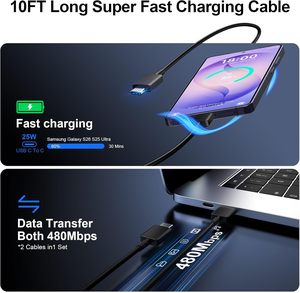 Chargeur Super Rapide 25W <span class=keywords><strong>de</strong></span> Haute Qualité avec <span class=keywords><strong>Prise</strong></span> EU/US/UK, Adaptateur Secteur USB Type-C PD et Chargeur Rapide avec Boîte UK - Product Image 4