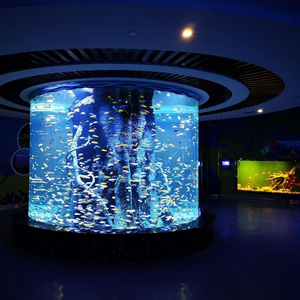 Akuarium Akrilik Ruang Tamu Rumah, Tangki Ikan Laut Besar 200 Galon Akuarium - Product Image 3