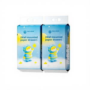 Papel Higiénico Sanitario <span class=keywords><strong>de</strong></span> 4 Capas para el Hogar, Certificado ISO9001, <span class=keywords><strong>de</strong></span> Gran Tamaño, para Colgar, Hecho con Pulpa <span class=keywords><strong>de</strong></span> Madera Virgen, Procesamiento OEM, Venta al Por Mayor - Product Image 2