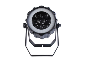 7 Uds 40W 4 en 1 Zoom interior LED Par luz escenario luz RGB haz luces <span class=keywords><strong>DMX</strong></span> 512 Control LED fuente E27 bombilla Base Pcs escenario Par - Product Image 3
