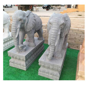 Statue en <span class=keywords><strong>pierre</strong></span> sculptée, éléphant, Sculpture de chine, marbre <span class=keywords><strong>blanc</strong></span>, <span class=keywords><strong>pierre</strong></span> <span class=keywords><strong>dr</strong></span>, statue de bali, marbre rose - Product Image 6