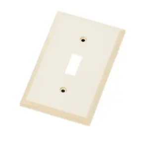 Porcelain Wall Socket Ceramic Decorative Switch plate Wall light plate Cover Rectangular White