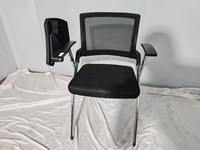 Mobilier scolaire ergonomique moderne en maille avec structure pliable en acier inoxydable