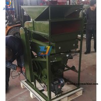 Machine agricole de déstonage et de dépierroirage pour riz et maïs, avec nettoyeur par gravité et tamis de dépierroirage
