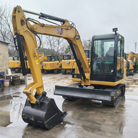 Mini-excavatrice d'occasion CATERPILLAR CAT305.5E2, excavatrice de 5,5 tonnes, moteur CAT C2.4, pièces d'origine CAT, garantie d'assurance