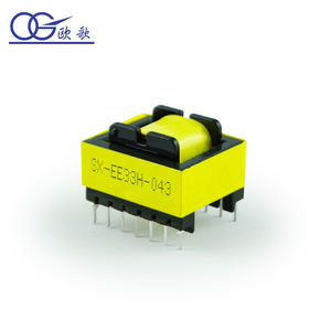 制造Ee33电子电力变压器中国卧式7 + 7黄色酚醛环形工业电源 - Product Image 1