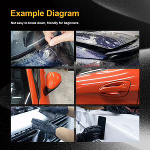 ฟิล์มป้องกันสีรถยนต์นาโน TPU PPF ฟิล์มใสแบบรักษาเองฟิล์มรถยนต์นาโน TPU PPF - Product Image 3