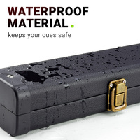Étui de transport pour queue de billard en PU imperméable, durable, pour commande en gros, 83,5*8*5cm