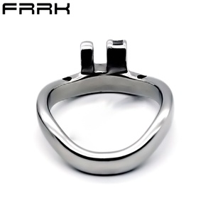 Anillo de Castidad Masculino de Acero Inoxidable FRRK, 4 Tallas Pequeñas, Jaula para Pene, Anillos para Pene, Novedad 2023, Juguetes Sexuales de Bondage para Hombres Mayores de 18 Años - Product Image 5