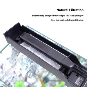 Jeneca <span class=keywords><strong>7</strong></span>-17Wトップフィルター水族館プラスチック魚タンクトップフィルター20-120ガロン淡水ポンプ循環浄化酸素 - Product Image 3