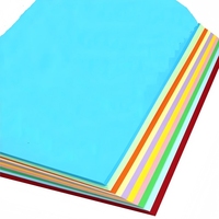 Papel de Color A4, 16 Colores Surtidos, Papel de Impresión de Colores para Manualidades, Oficina, Escuela, Hojas al por Mayor