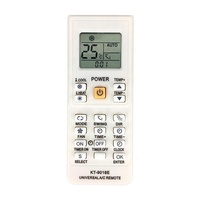 Télécommande de remplacement YKR-K/002E / YK-K/011E pour modèles de climatiseurs AUX avec écran LCD