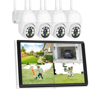 Hongnaer 4CH 3MP Wireless <strong>Security</strong> Camera <strong>System</strong>, Two-Way Audio, SD Card Storage, Outdoor/Indoor <strong>Home</strong> WiFi <strong>CCTV</strong> Kit - Product Image 1