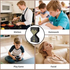 Led kỹ thuật số điện tử xách tay đồng hồ cát hẹn giờ 1-30 phút điều chỉnh tự Làm cát hẹn giờ cho nhà bếp Nghiên Cứu Văn phòng tập thể dục Yoga - Product Image 5