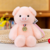 Nouvelle série de peluches mignonnes en forme d'ours et de lapin avec oreilles mobiles, rembourrage en coton 3D, couleurs et tailles personnalisables
