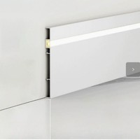 Plinthe LED moderne pour hôpital en alliage d'aluminium, installation facile, garantie 5 ans