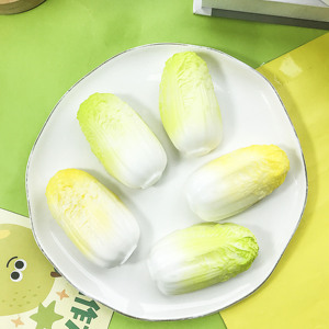 โรงงานขายส่งของเล่นนวดคลายเครียด TPR รูปผลไม้และผัก ซีรีส์แป้งและเต้าหู้ สำหรับเด็กผู้หญิง - Product Image 2