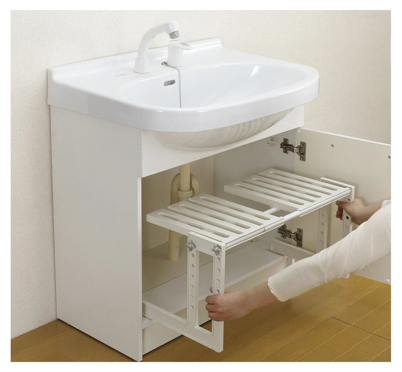 Slim Rack Japanese Bathroom Storage Kitchen Extensible Storage High Quality Rack