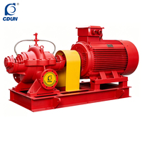 Pompe à incendie haute pression électrique, pompe jockey, OEM 15HP, raccord à bride, commande semi-automatique, acier inoxydable pour
