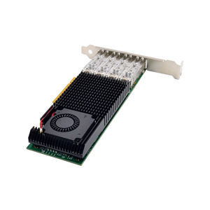 การ์ดเชื่อมต่อเครือข่ายเซิร์ฟเวอร์ Speed Bridge SQ7313 X520-DA4 PCIe X8 4 พอร์ต 10G SFP+ - Product Image 4
